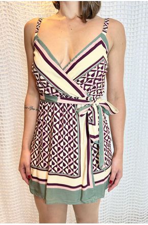 Vestido Curto Amore Farm 2